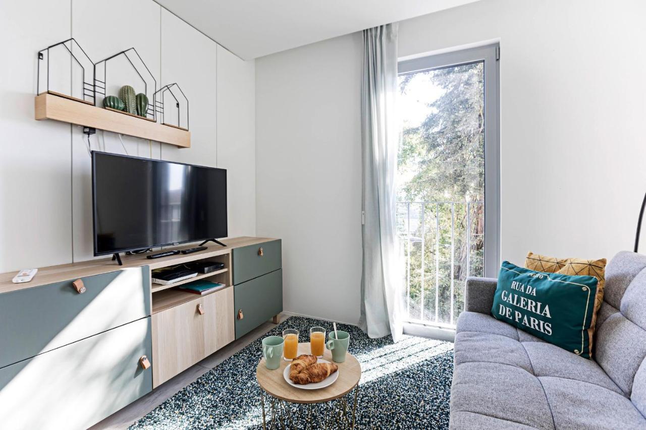 Stylish Flat W/ Gym & Parking By Lovelystay Porto Kültér fotó